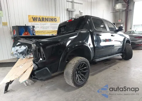 2022 Ram 1500 Big Horn 4X4 5'7 Box из США, поврежденный, VIN 1C6SRFFT8NN128135